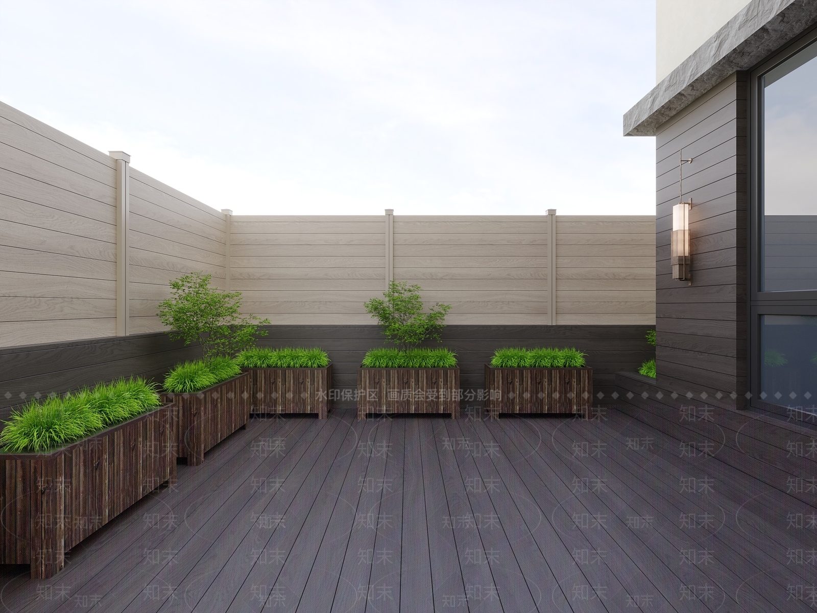 现代庭院3D模型下载【ID:1181086746】