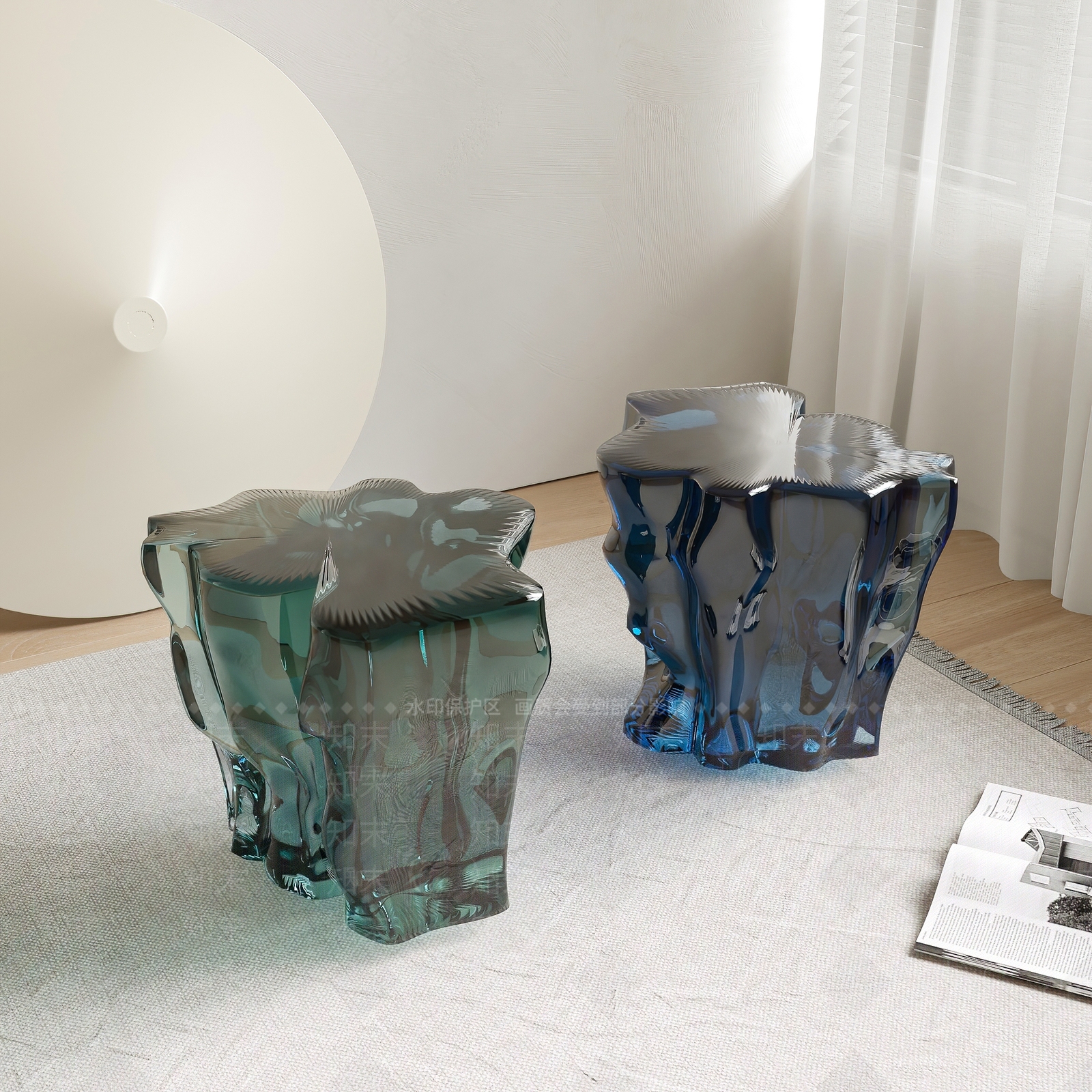 现代其他凳子3D模型下载【ID:1181087633】