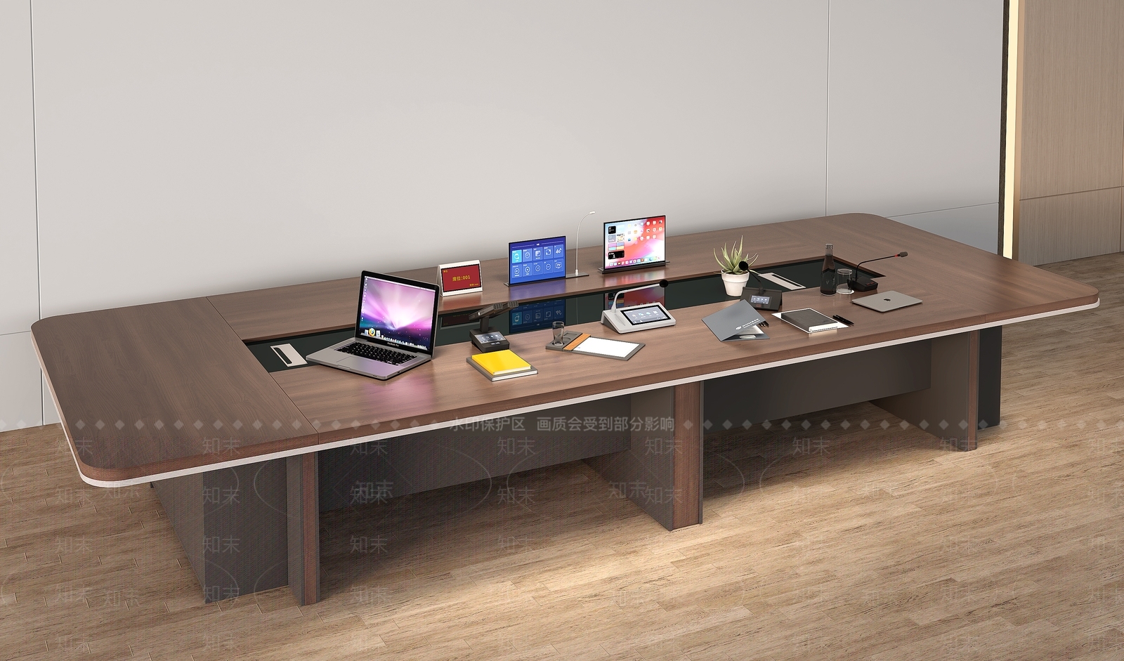 现代会议室3D模型下载【ID:1181094656】