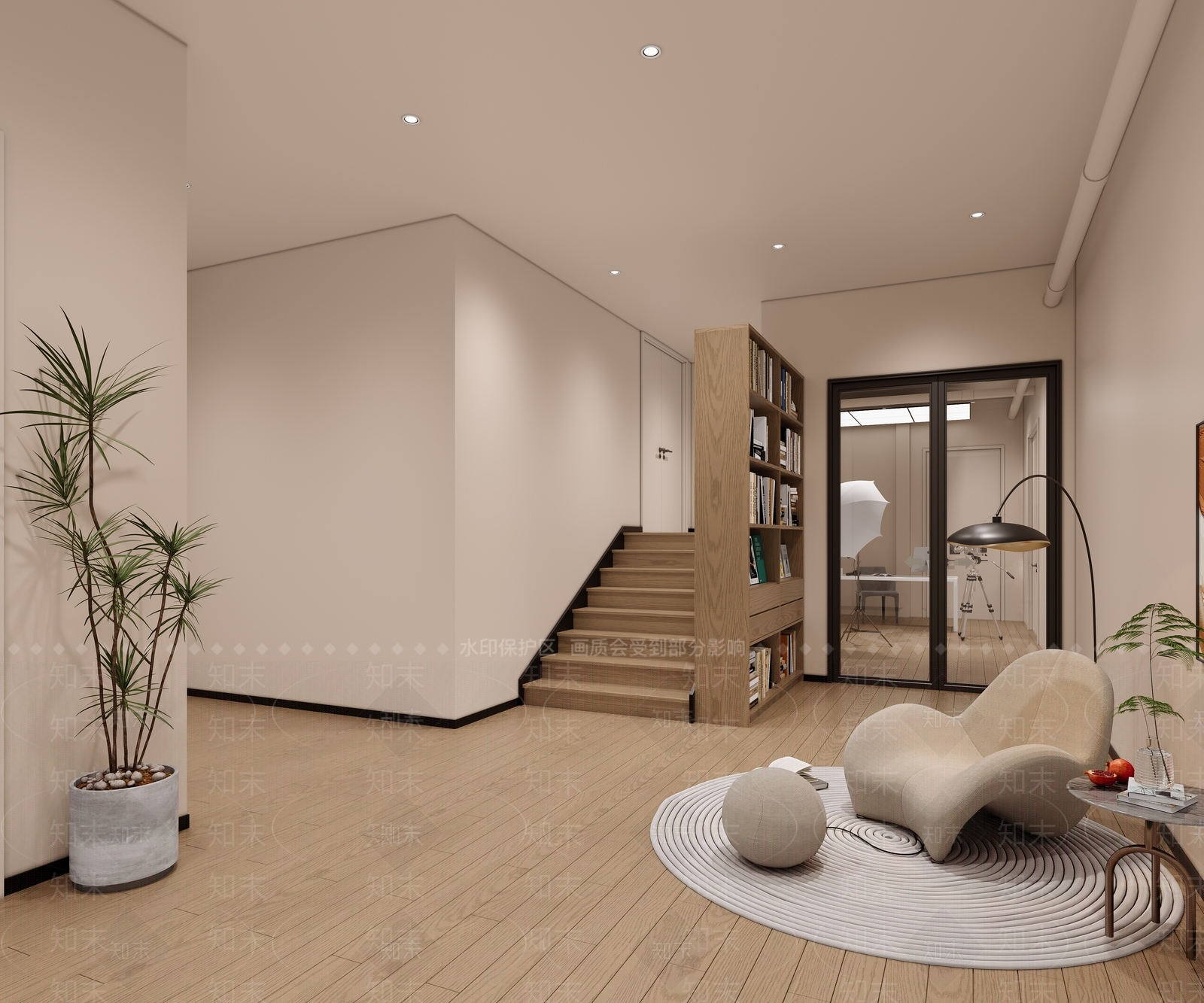 现代美容院3D模型下载【ID:1181119607】