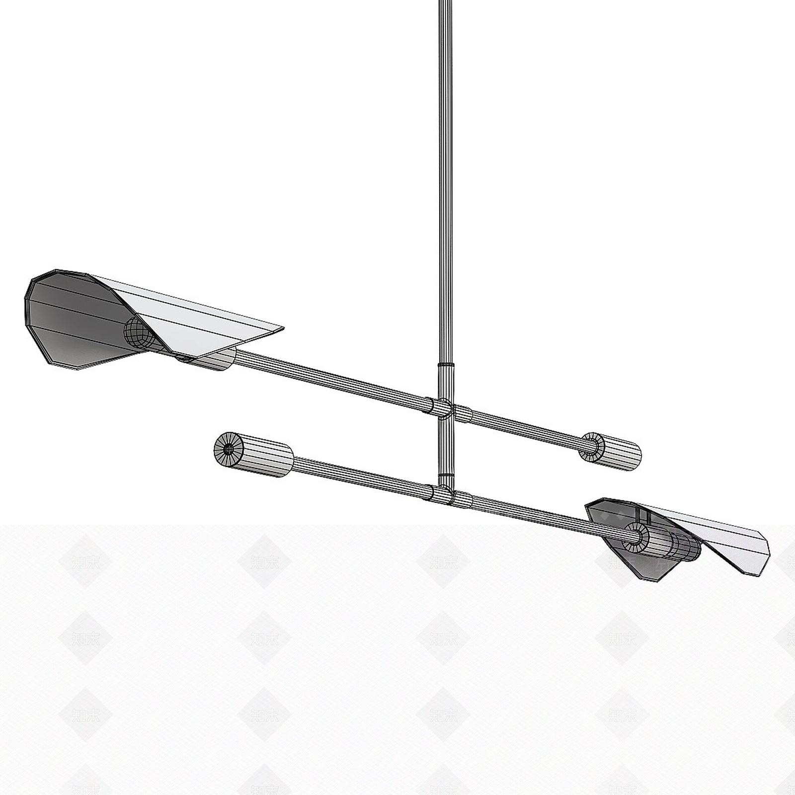 现代其他灯具3D模型下载【ID:1181107619】