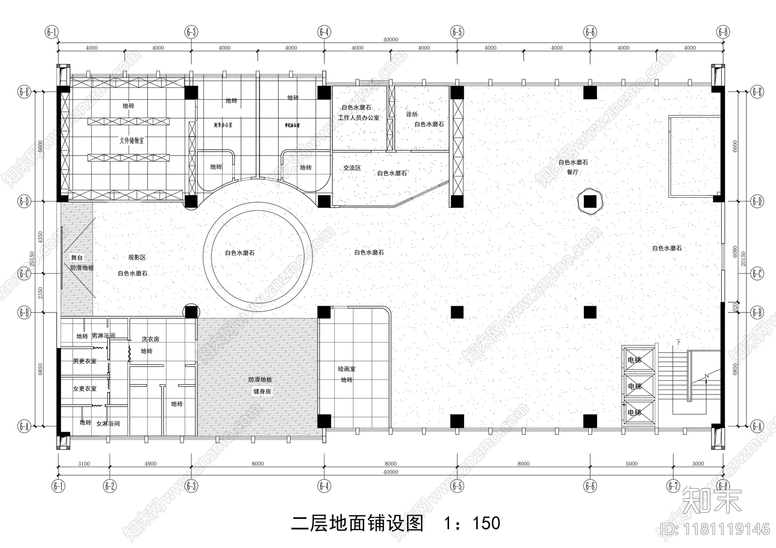 现代极简工装图库施工图下载【ID:1181119146】