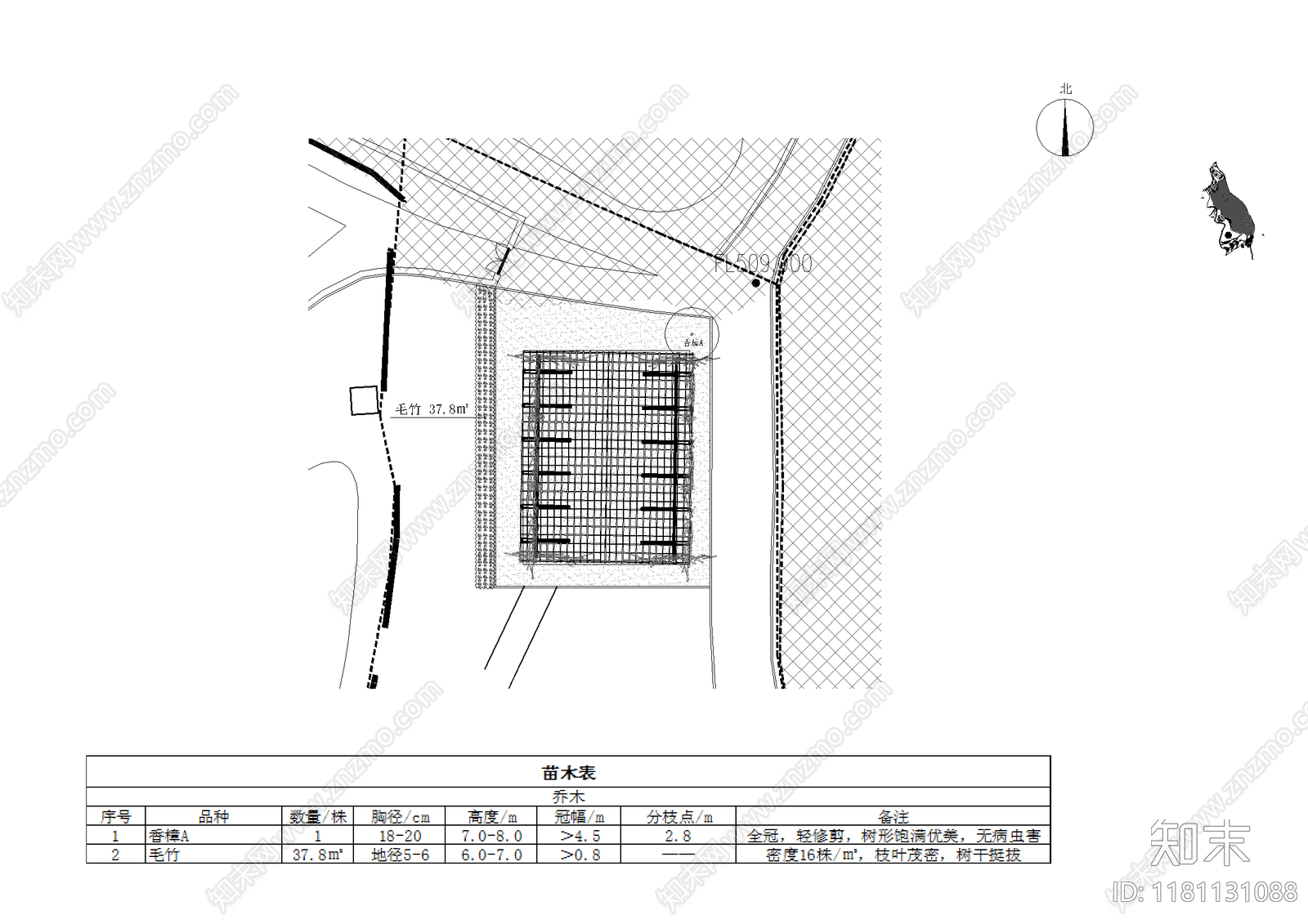 中式现代公园景观施工图下载【ID:1181131088】