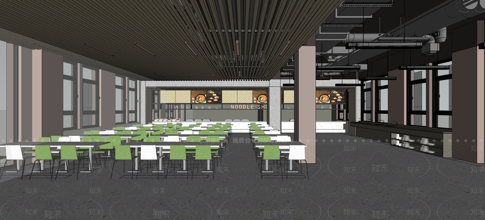 现代其他店铺SU模型下载【ID:1181139846】