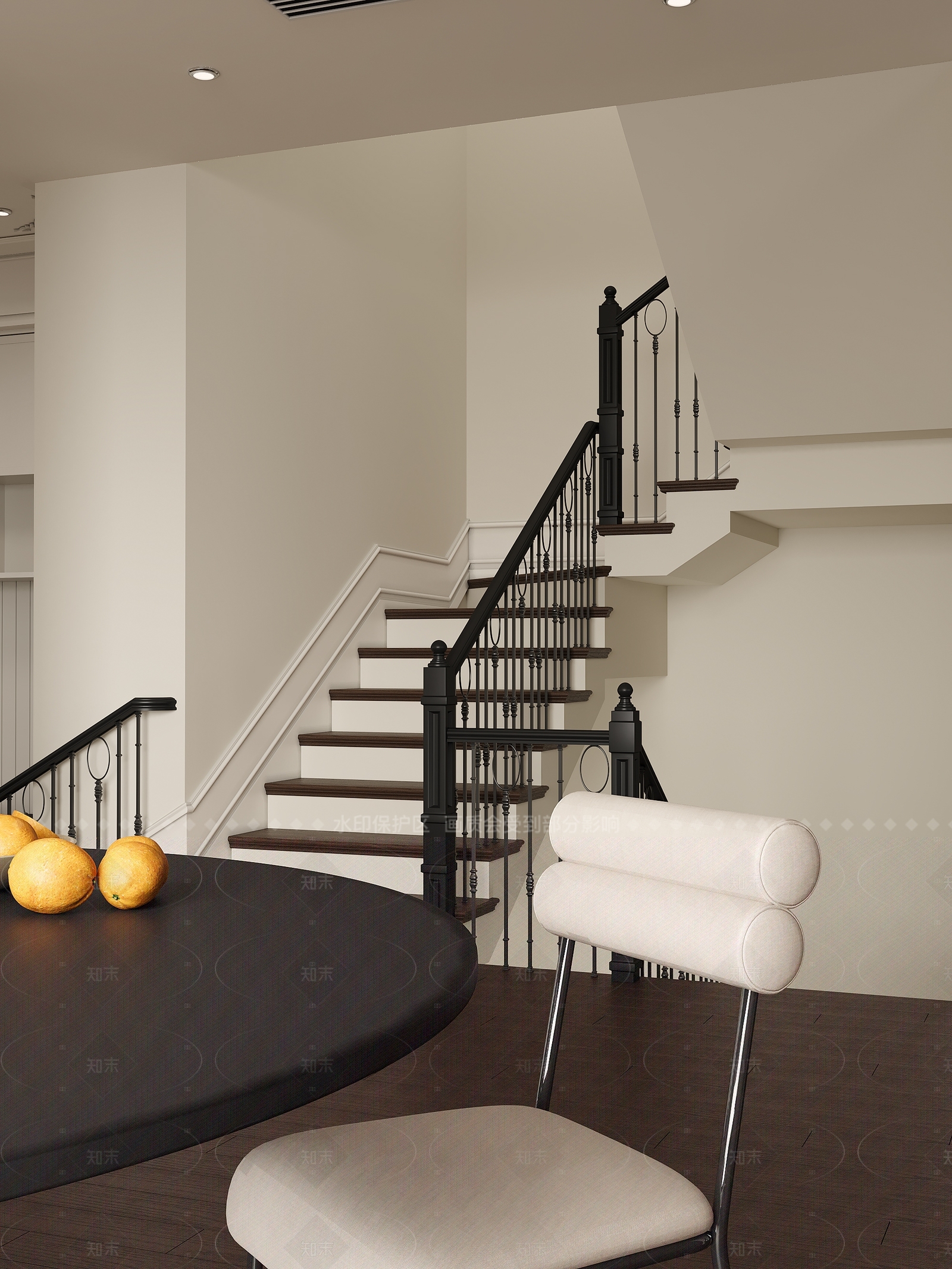 法式栏杆3D模型下载【ID:1214949549】