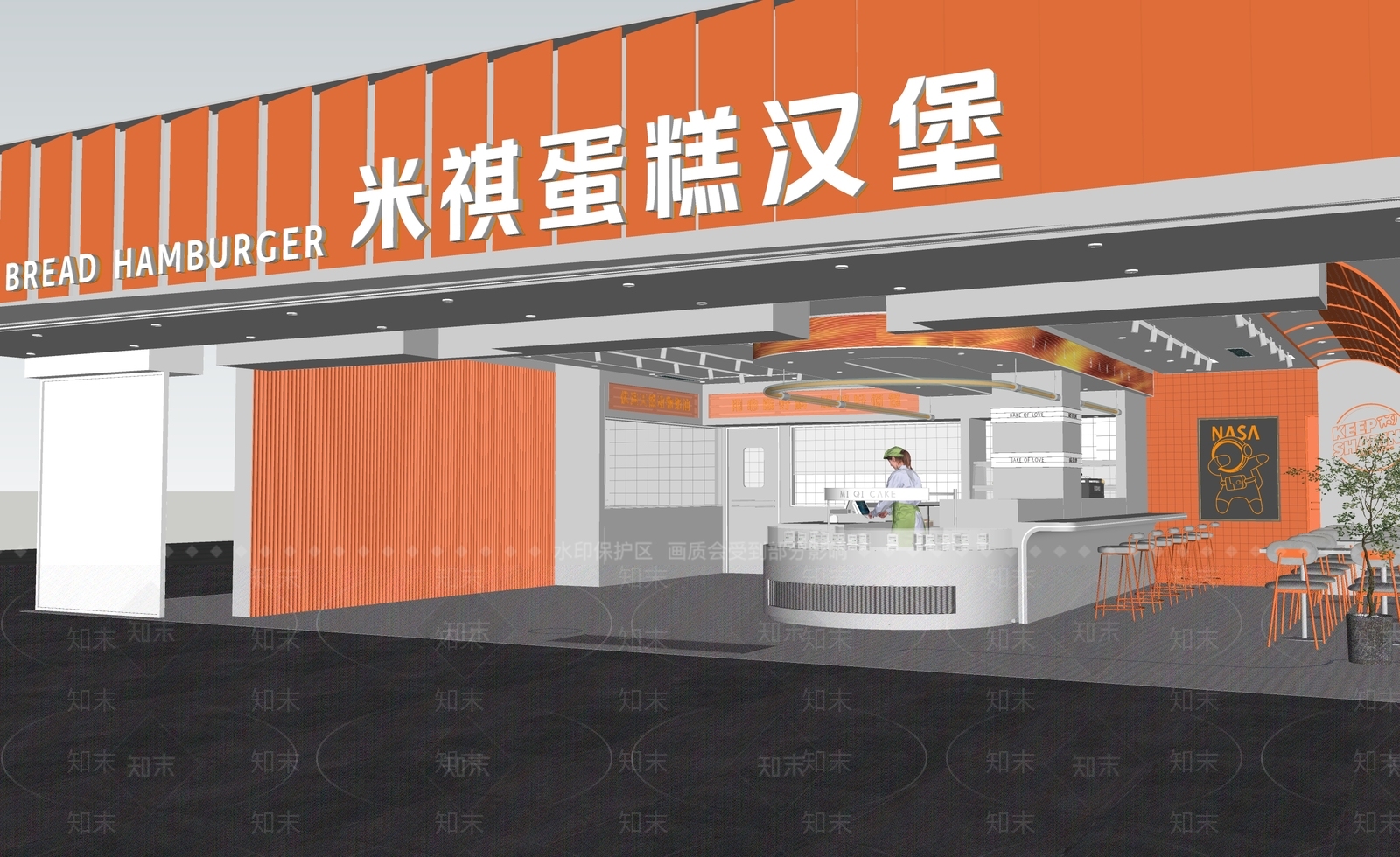 现代新中式其他店铺SU模型下载【ID:1181148729】