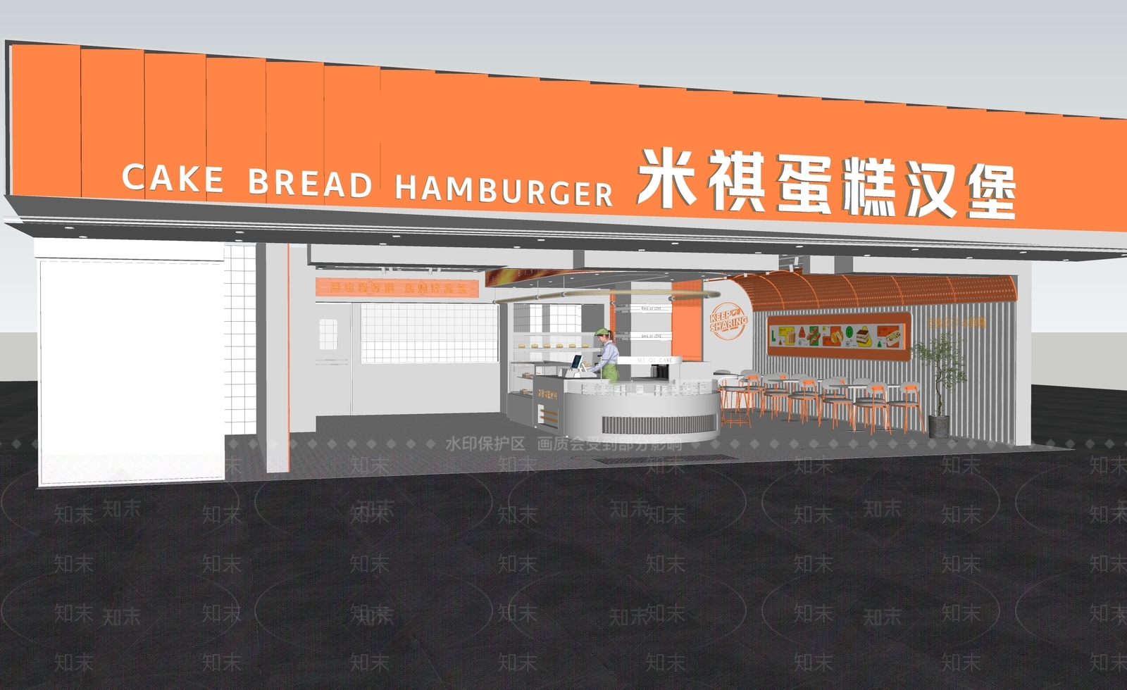 现代新中式其他店铺SU模型下载【ID:1181148729】