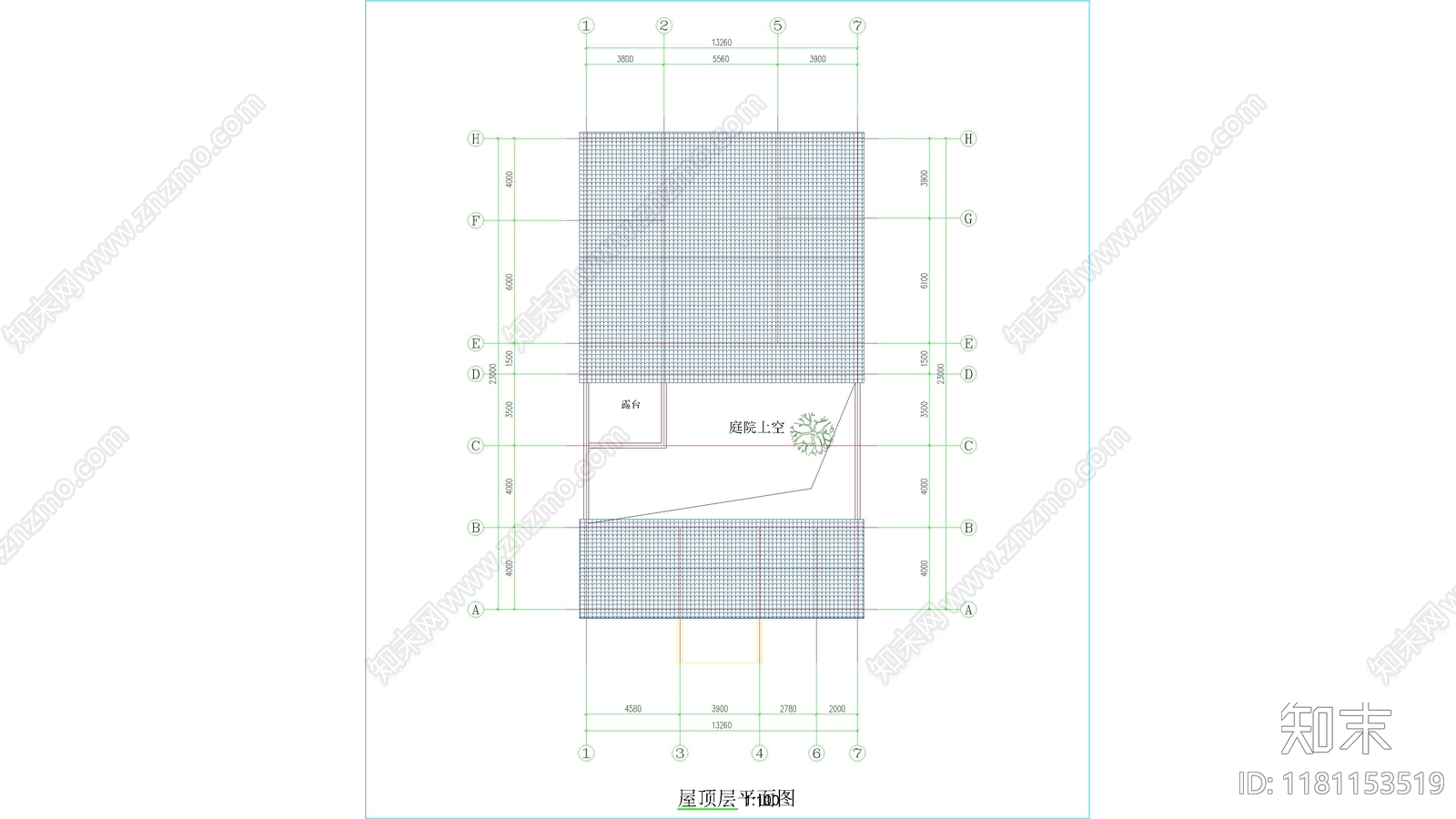 新中式现代别墅建筑施工图下载【ID:1181153519】