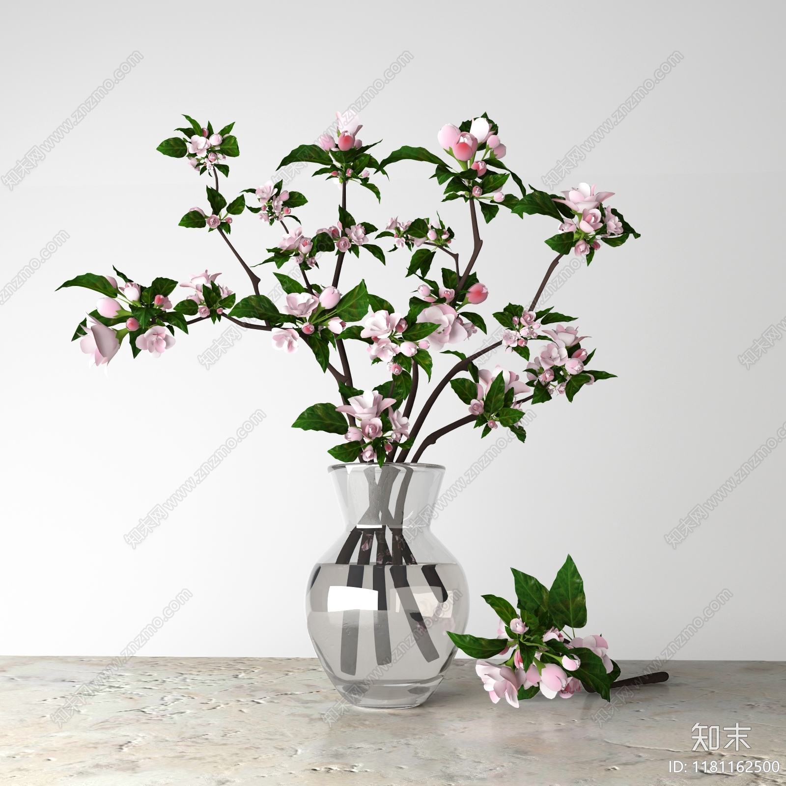 花3D模型下载【ID:1181162500】