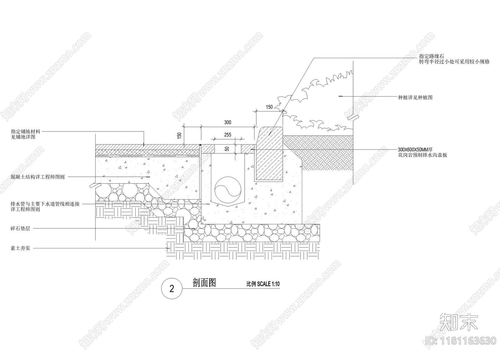 给排水节点详图cad施工图下载【ID:1181163630】