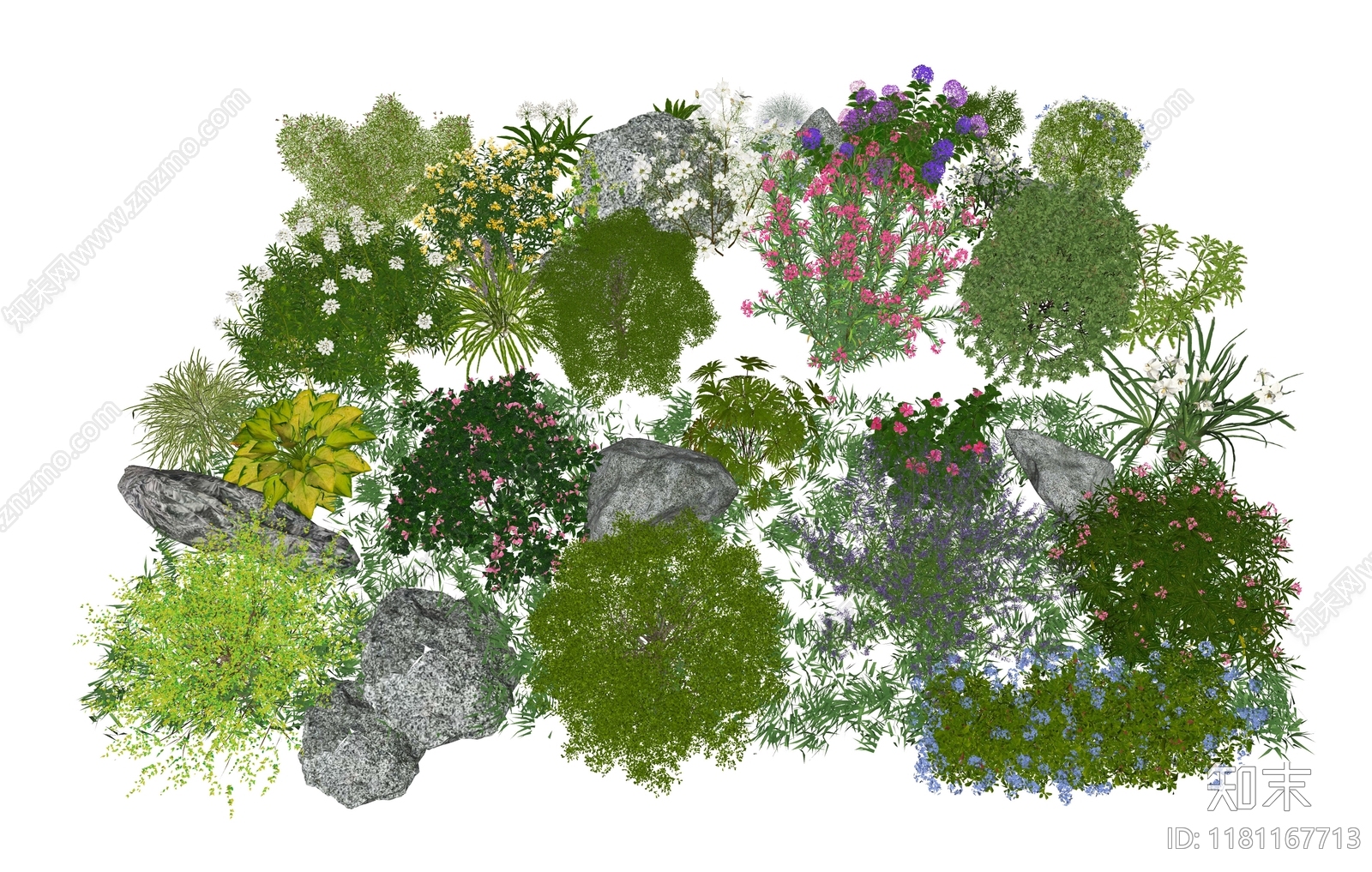 灌木SU模型下载【ID:1181167713】