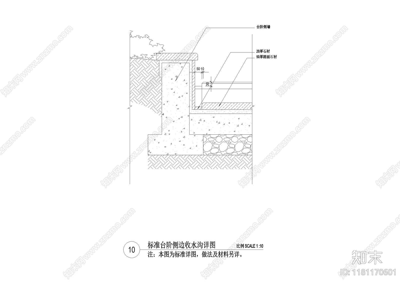 给排水节点详图cad施工图下载【ID:1181170601】