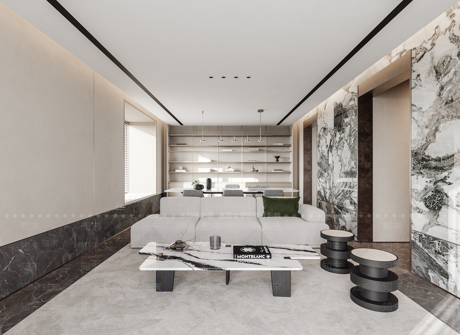 现代雕花3D模型下载【ID:1181170773】