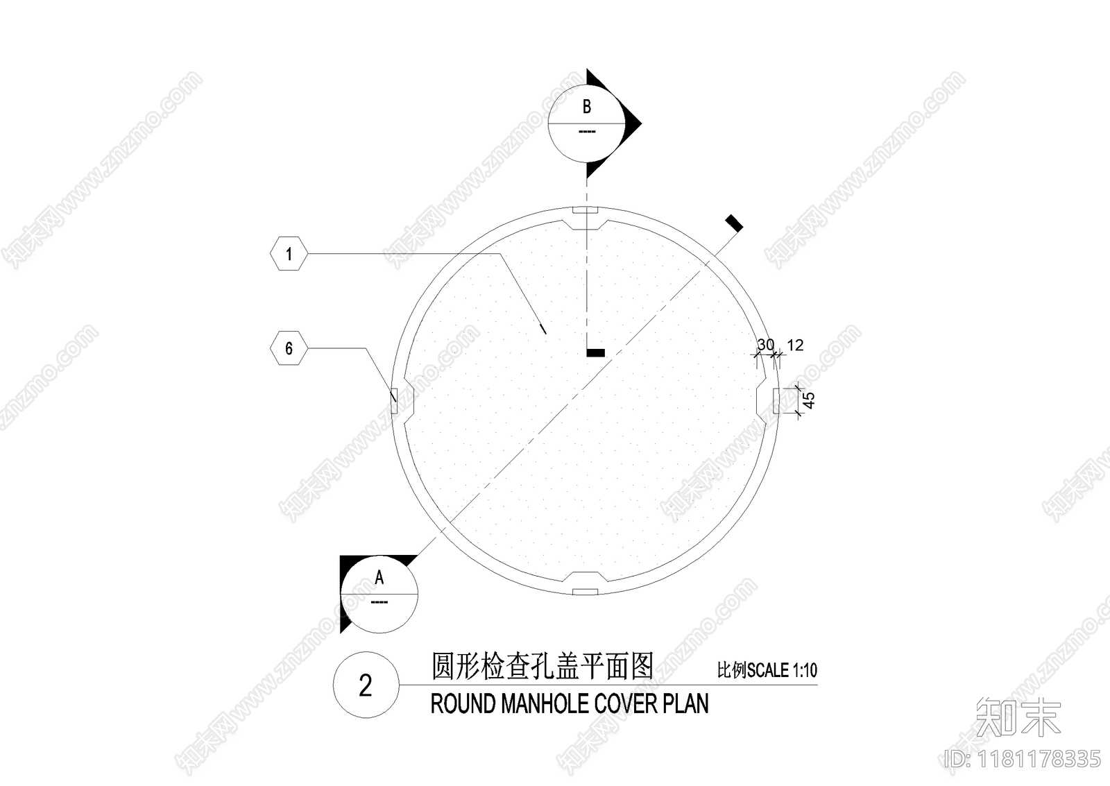 给排水节点详图施工图下载【ID:1181178335】