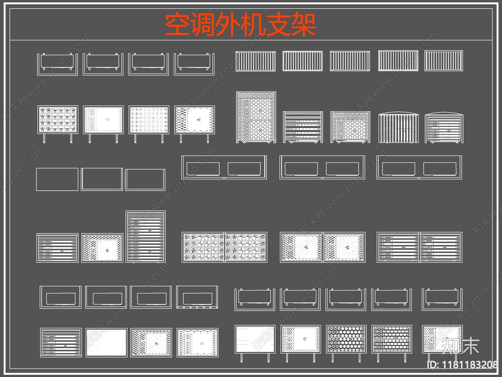 现代电器cad施工图下载【ID:1181183208】