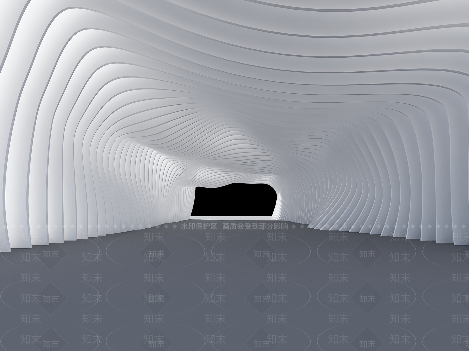 廊架3D模型下载【ID:1181186266】