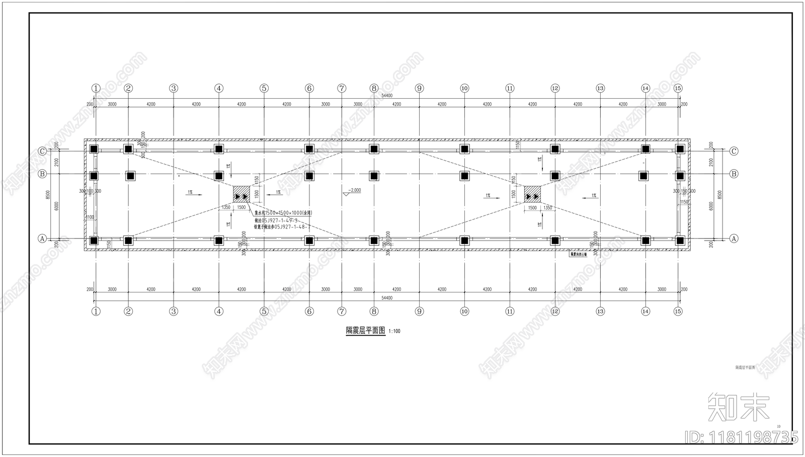 现代学校建筑施工图下载【ID:1181198735】