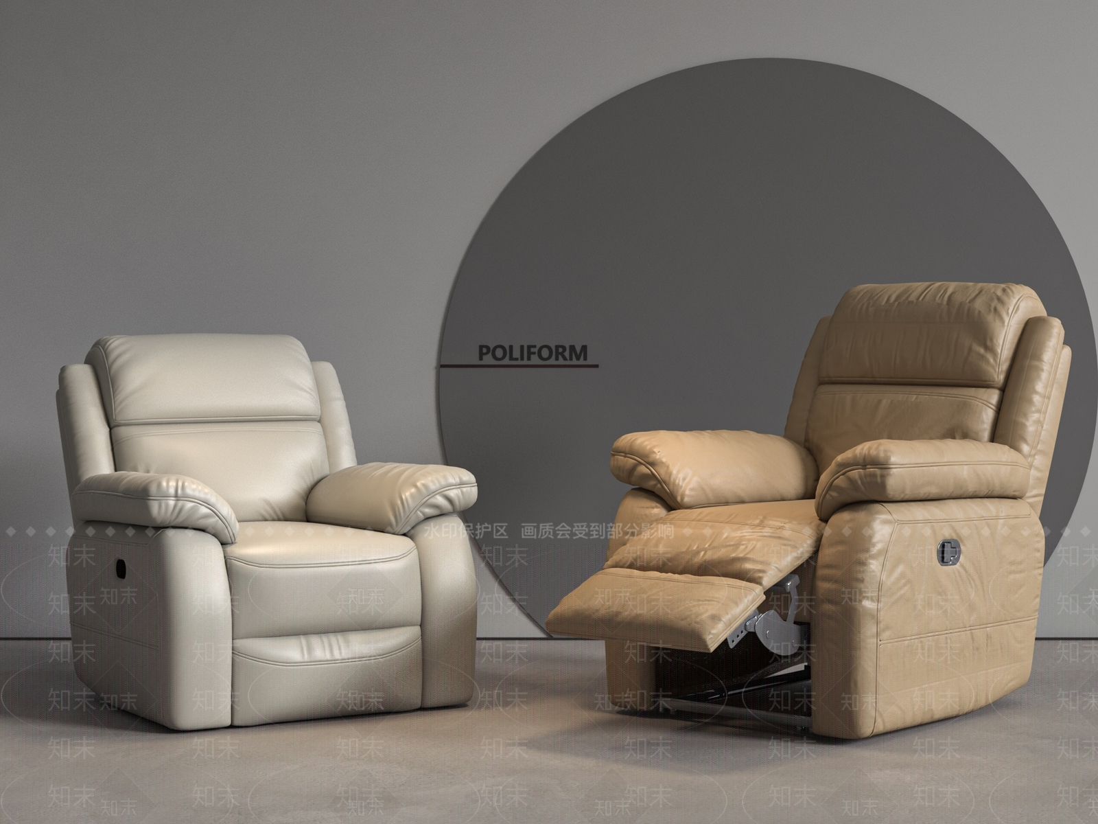 按摩椅3D模型下载【ID:1181198173】