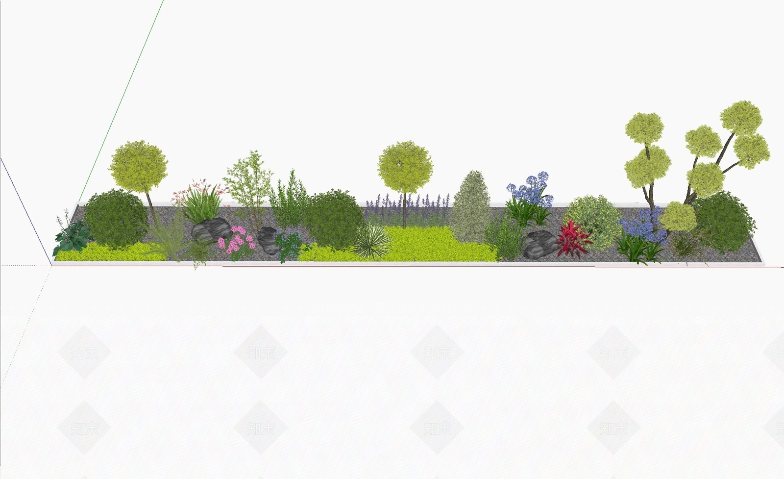 花草SU模型下载【ID:1181200255】