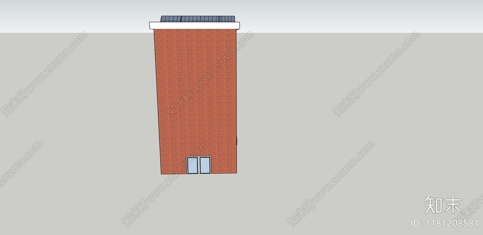 新中式工业办公楼SU模型下载【ID:1181208581】