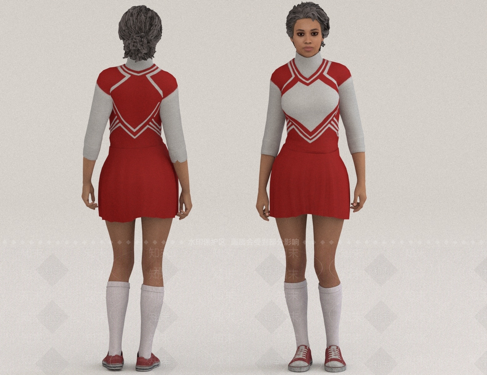 女人3D模型下载【ID:1181210949】