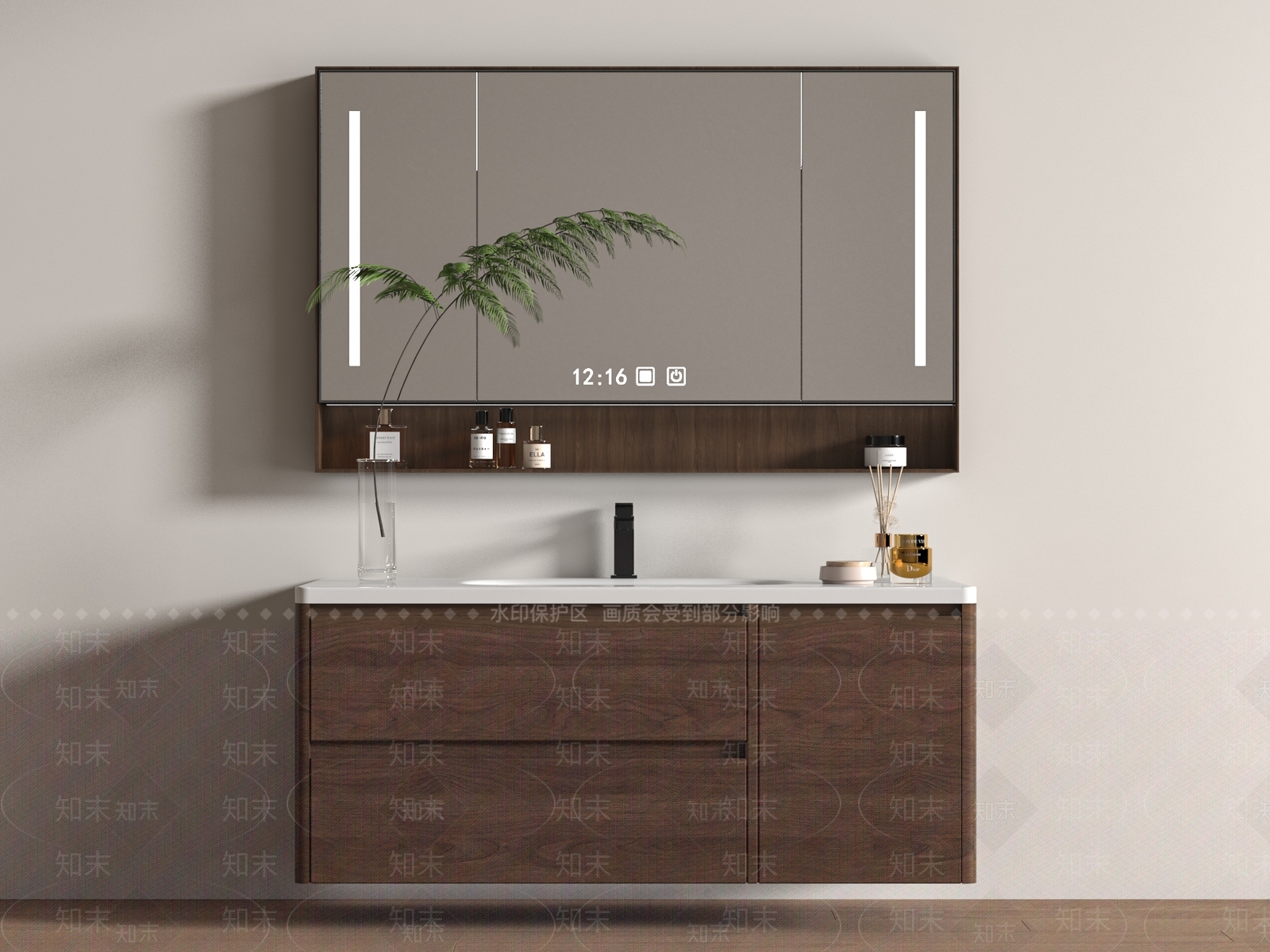 浴室柜3D模型下载【ID:1181214032】