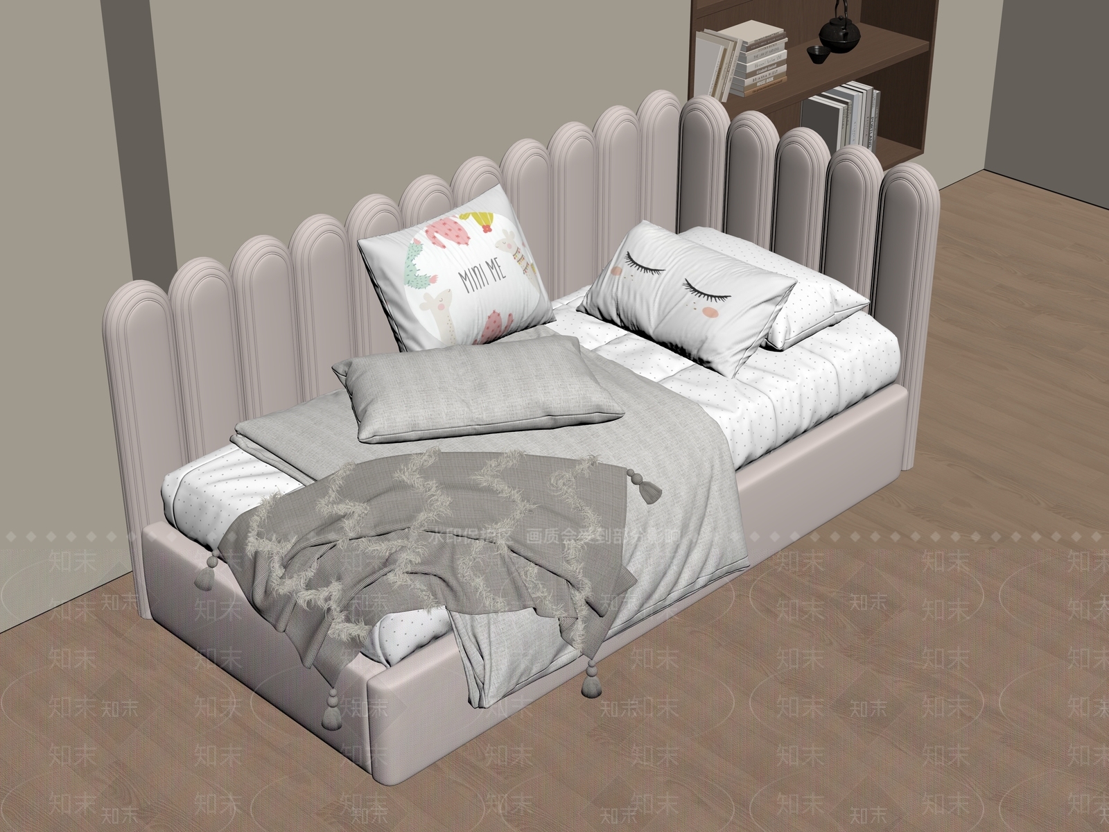 儿童床SU模型下载【ID:1181215394】