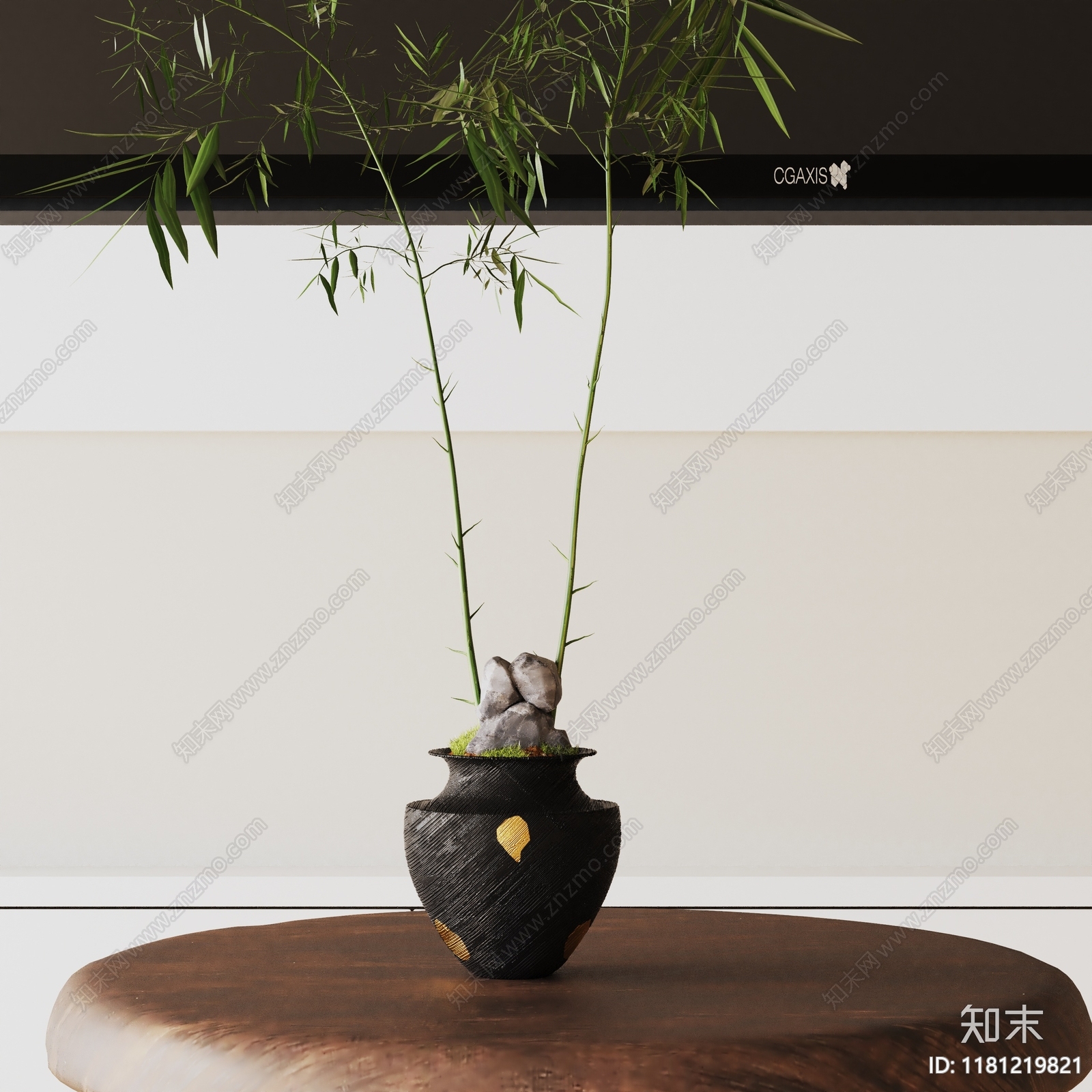 盆栽3D模型下载【ID:1181219821】