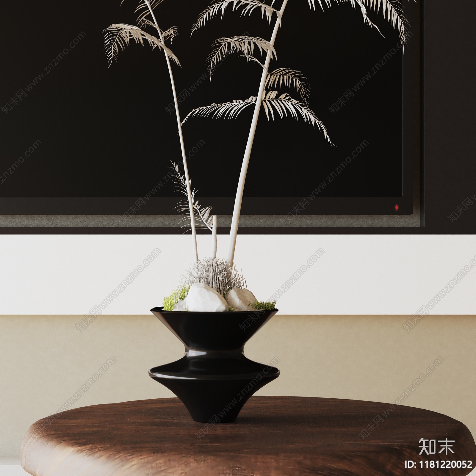 盆栽3D模型下载【ID:1181220052】