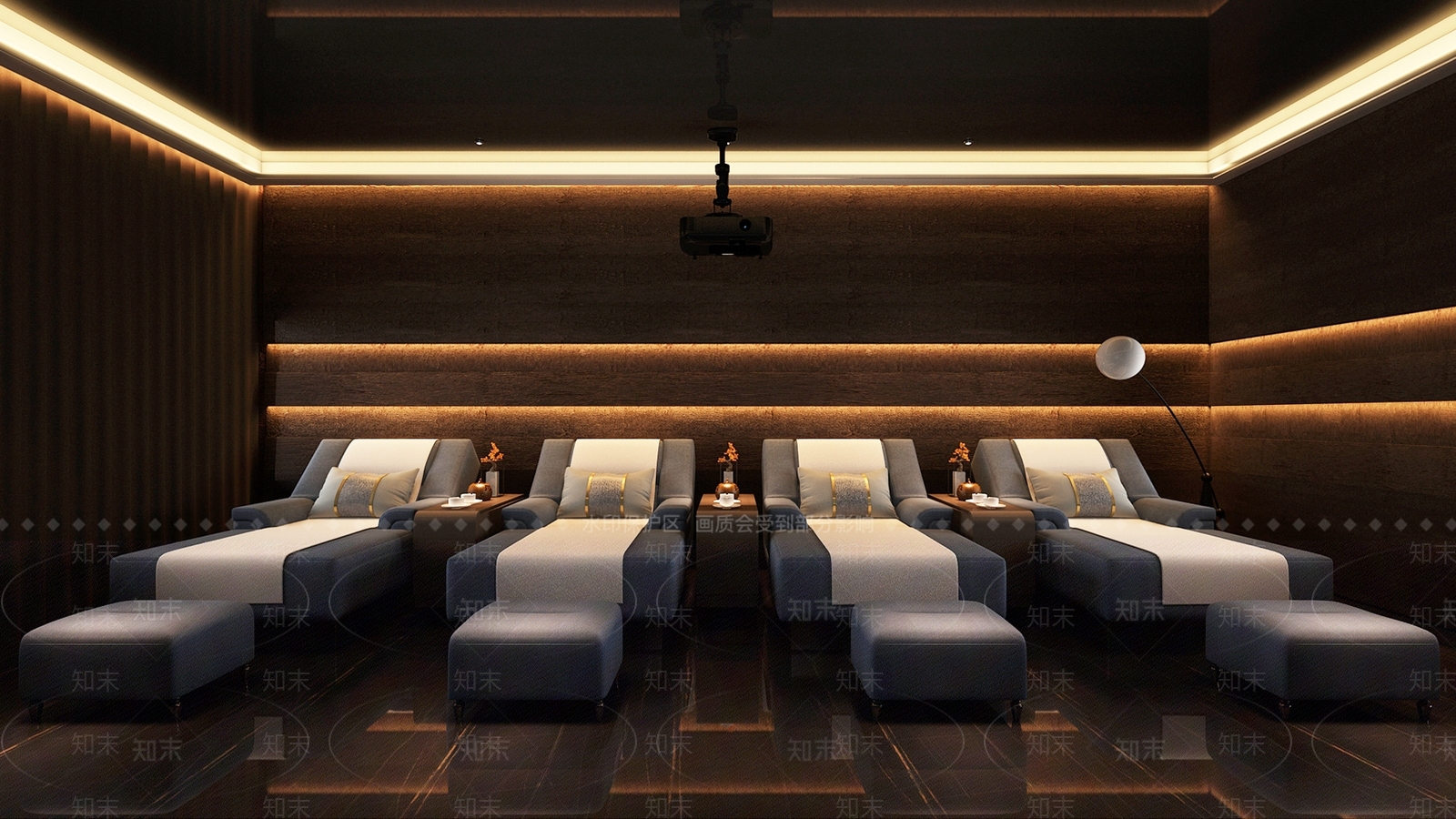 现代足浴店3D模型下载【ID:1181221115】