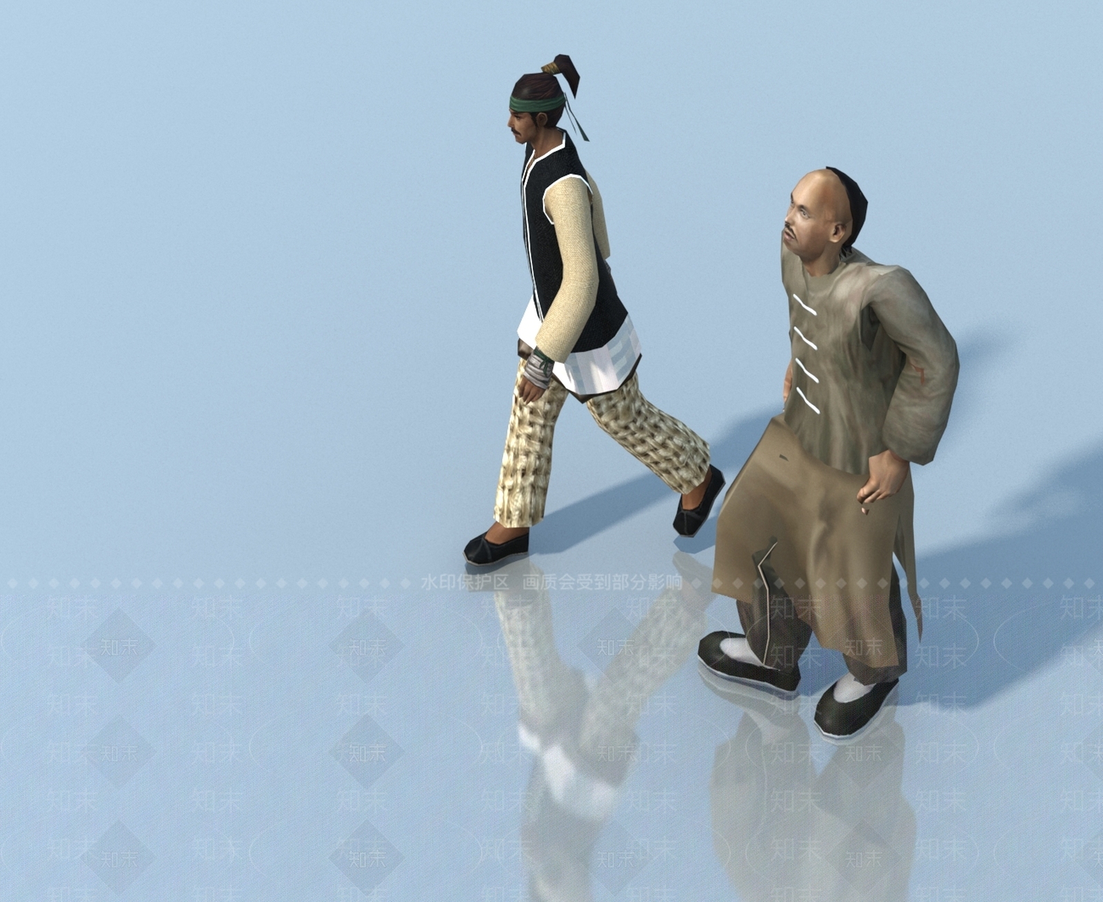 现代单人沙发3D模型下载【ID:1181221213】