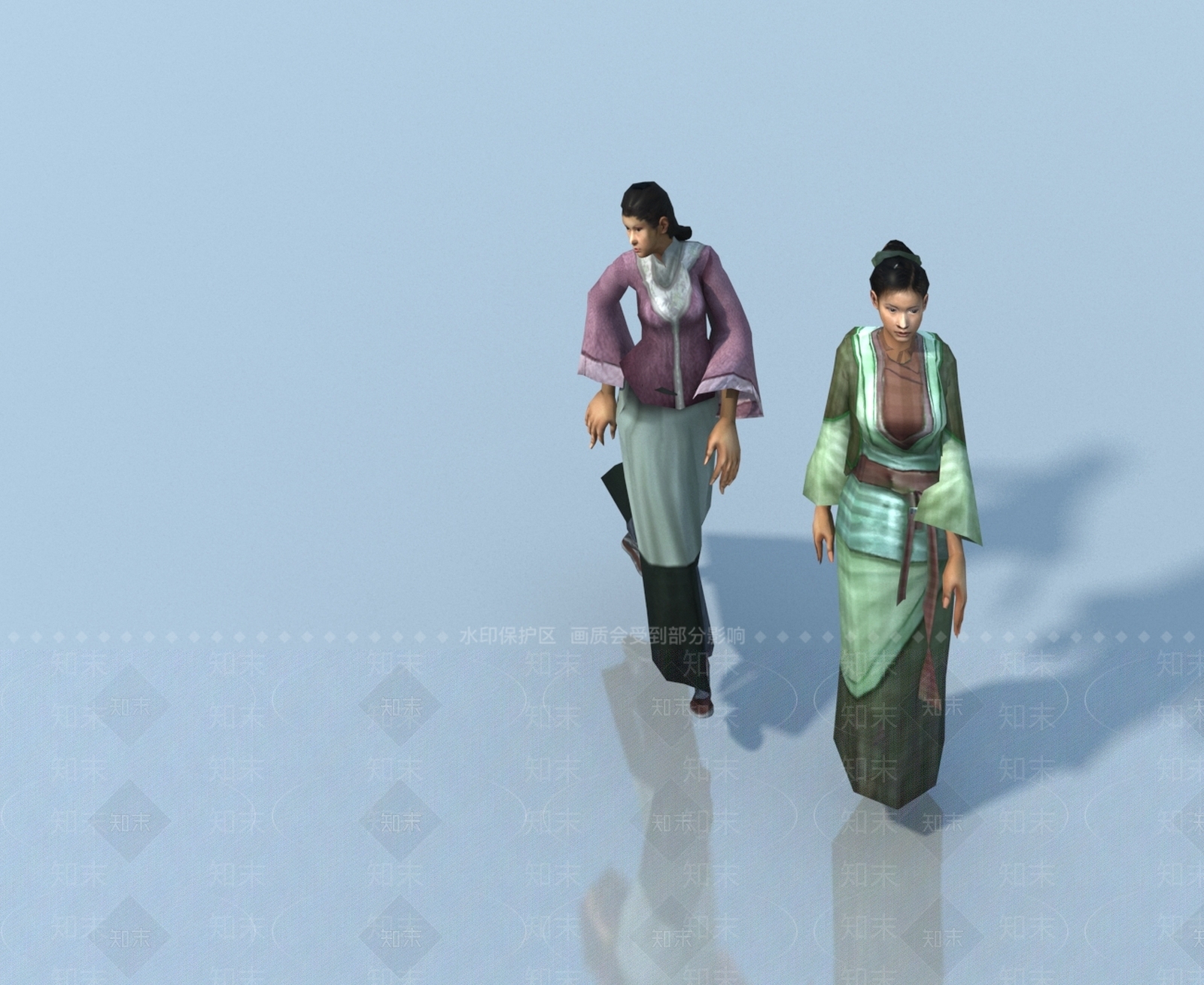现代单人沙发3D模型下载【ID:1181221774】