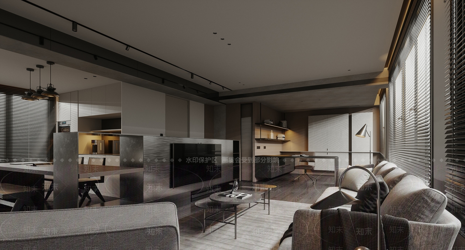 现代雕花3D模型下载【ID:1181222582】