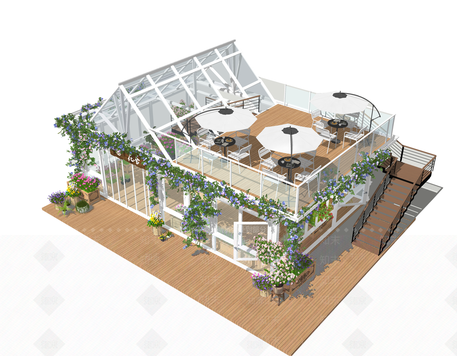 现代欧式其他景观小建筑SU模型下载【ID:1181230077】