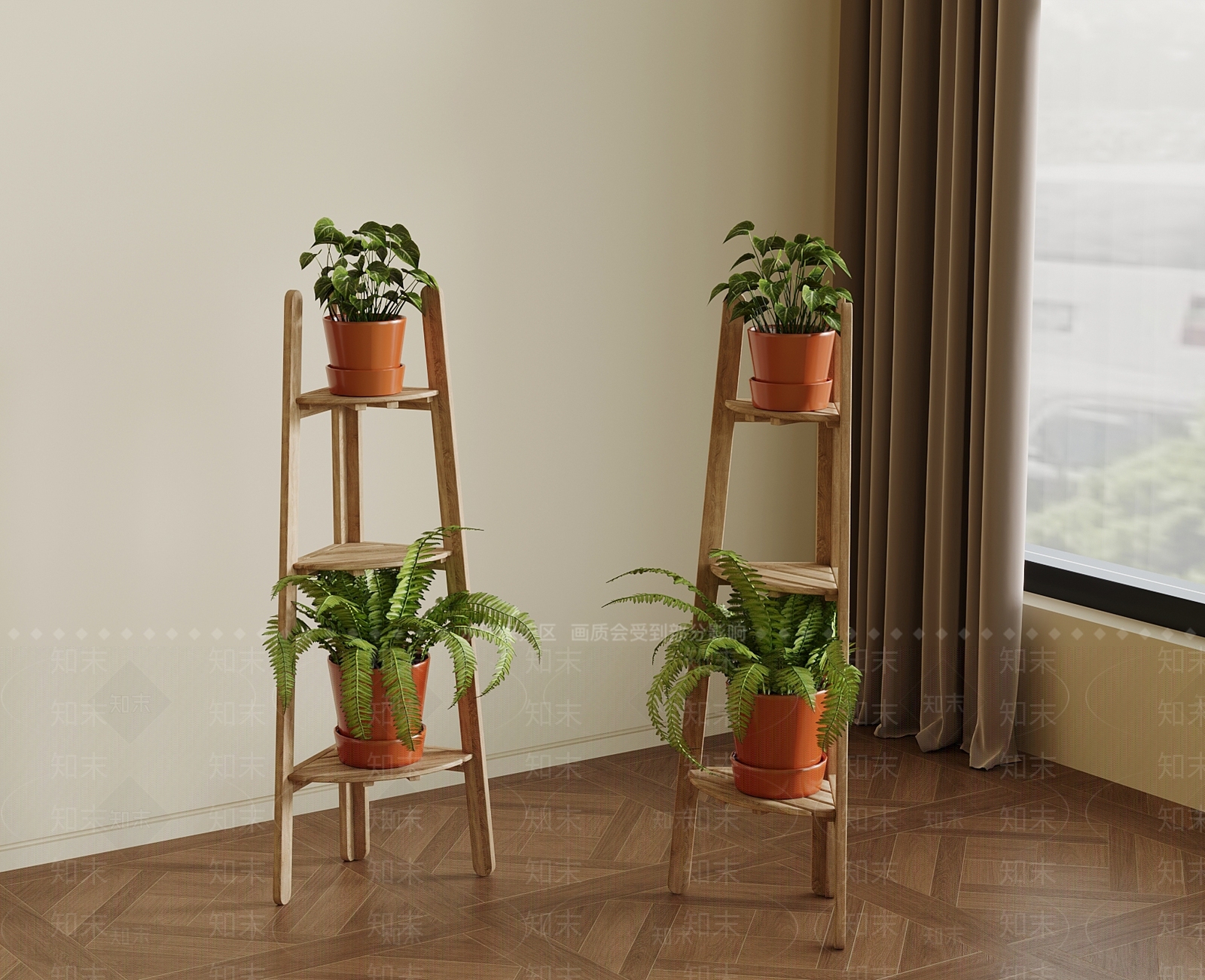 现代花架3D模型下载【ID:1181238600】