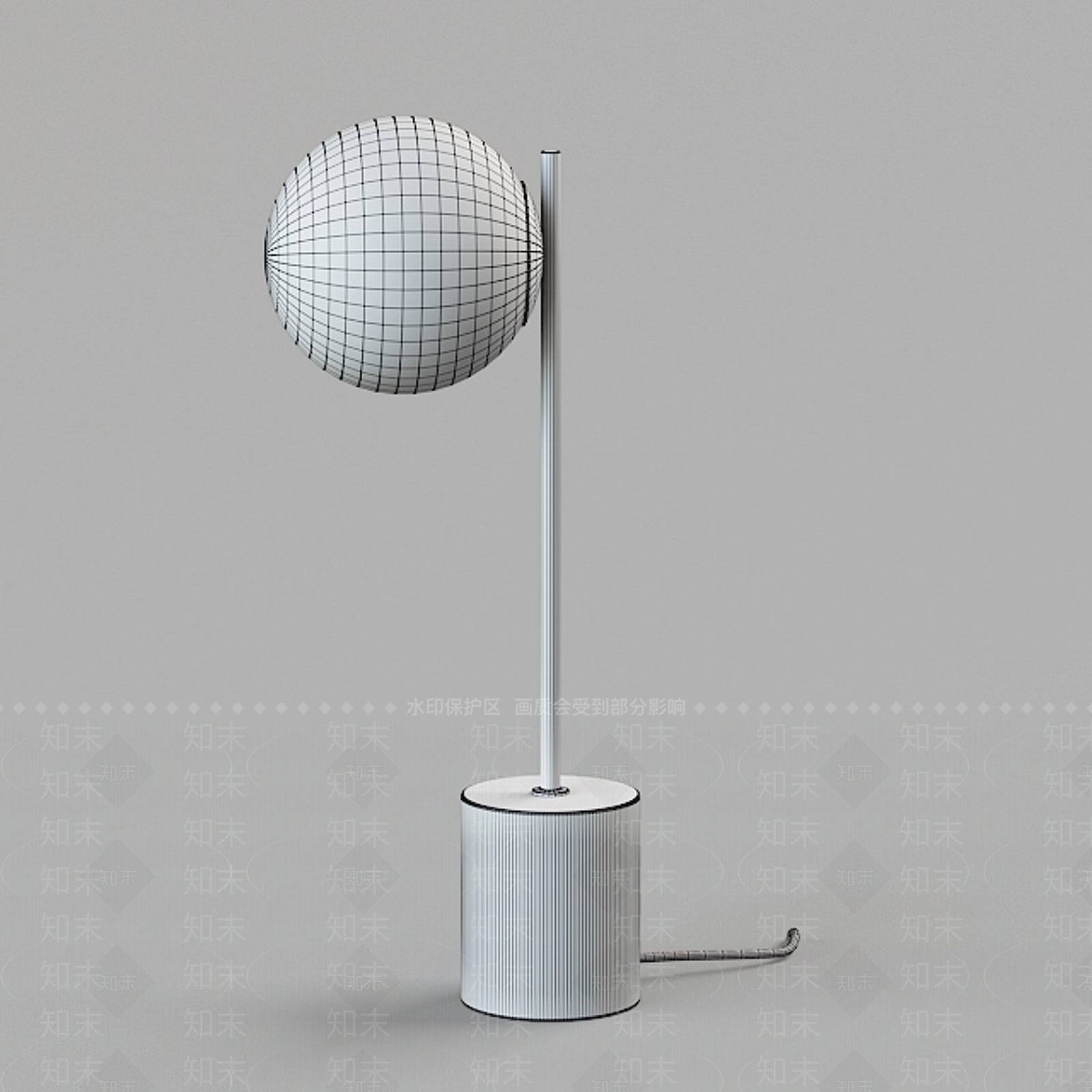 台灯3D模型下载【ID:1181243996】