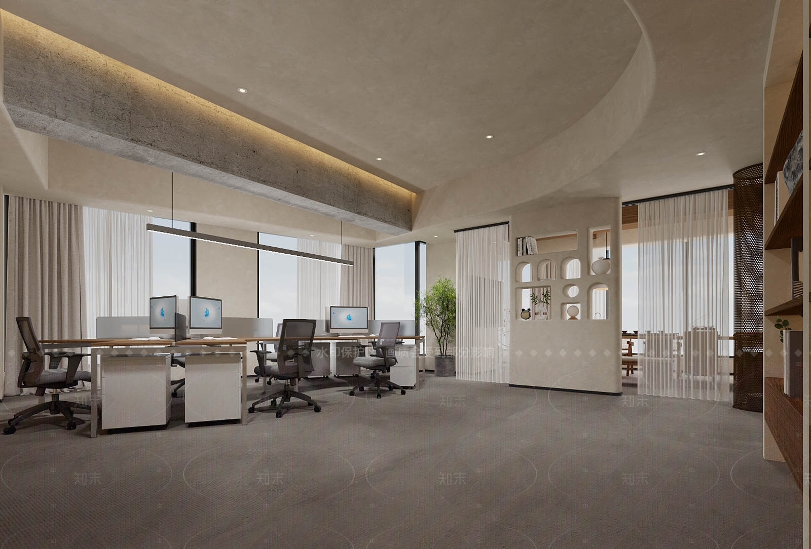 侘寂其他通用空间3D模型下载【ID:1214950523】