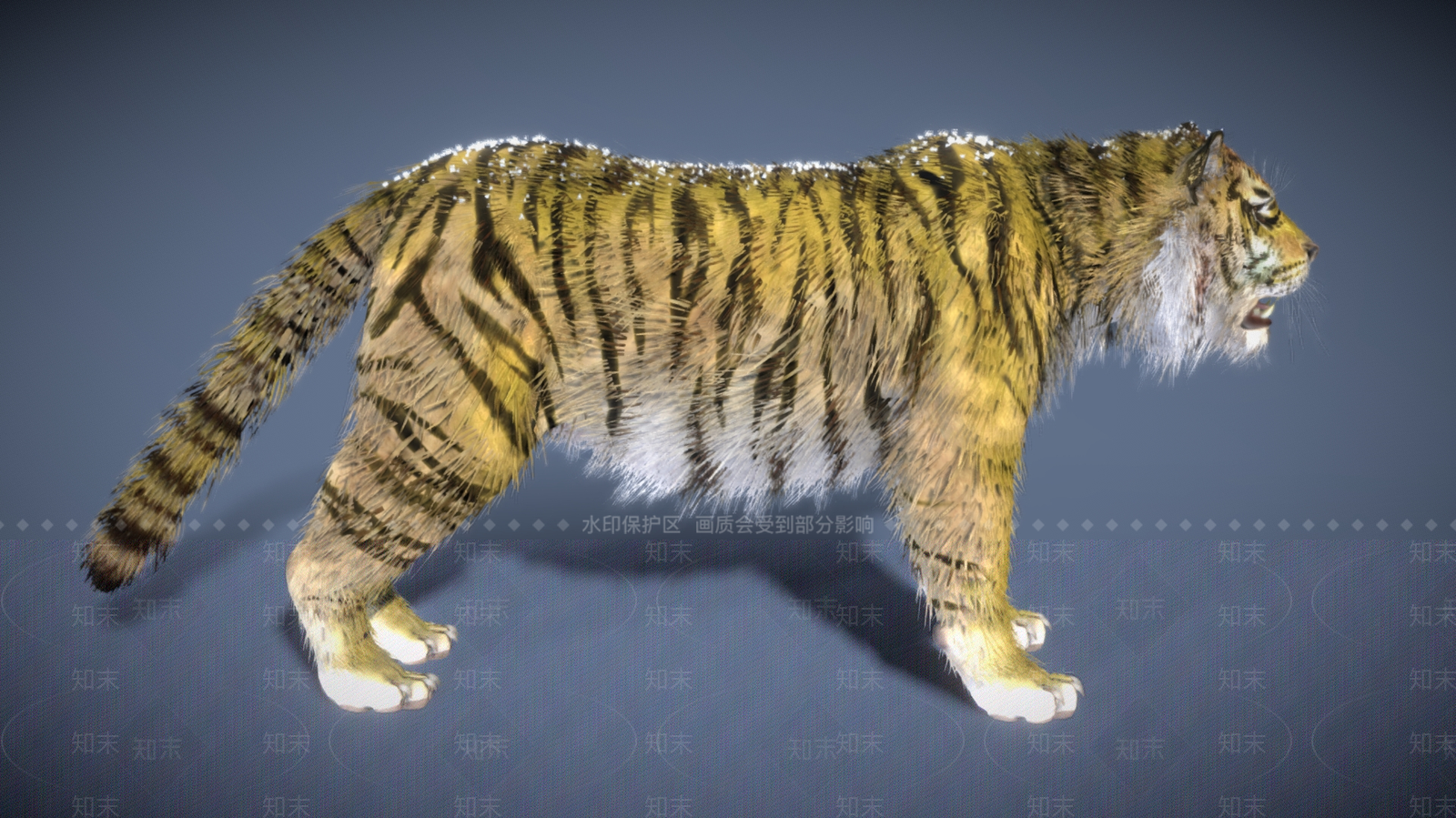 爬行类动物3D模型下载【ID:1181250567】