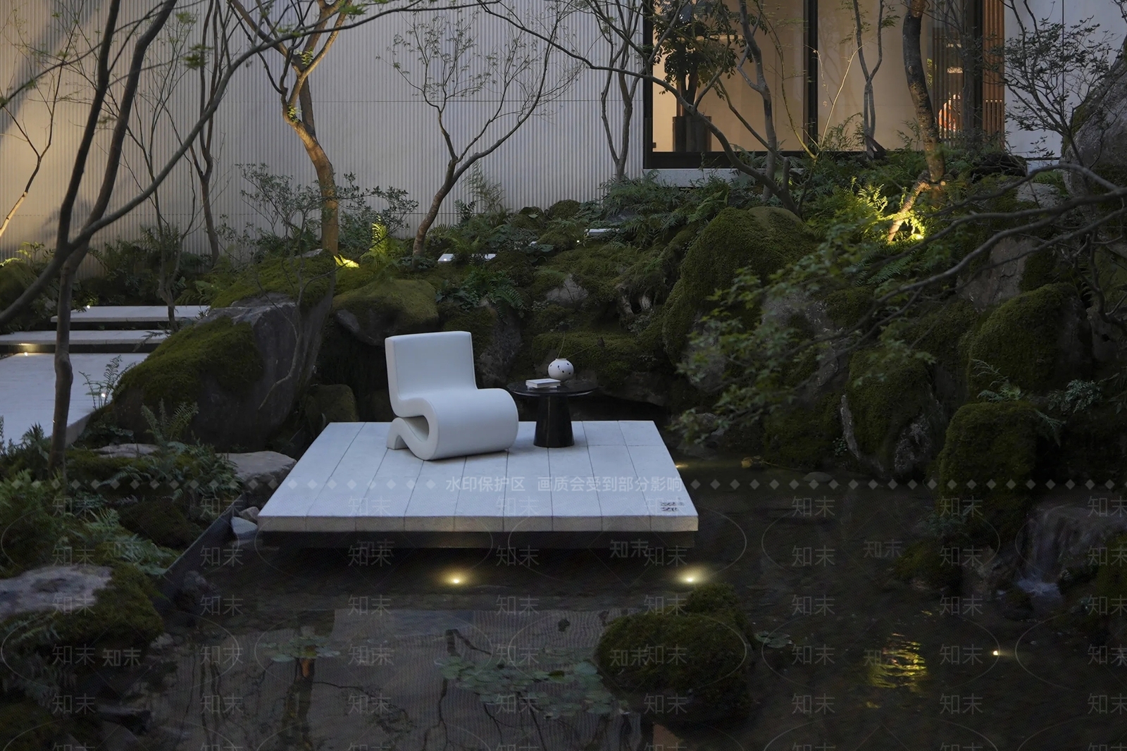 新中式现代其他户外家具SU模型下载【ID:1181255182】