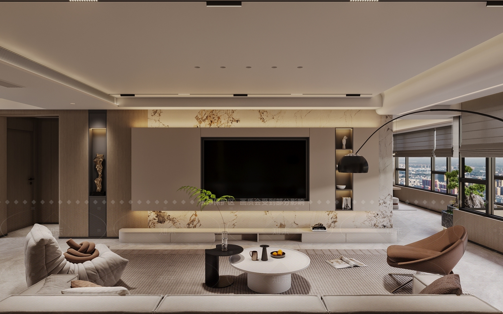 现代茶水间3D模型下载【ID:1214950721】