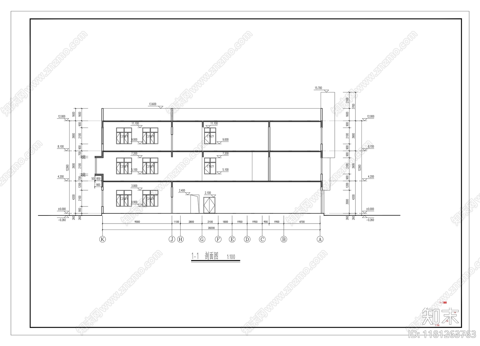 现代其他公共建筑cad施工图下载【ID:1181263763】