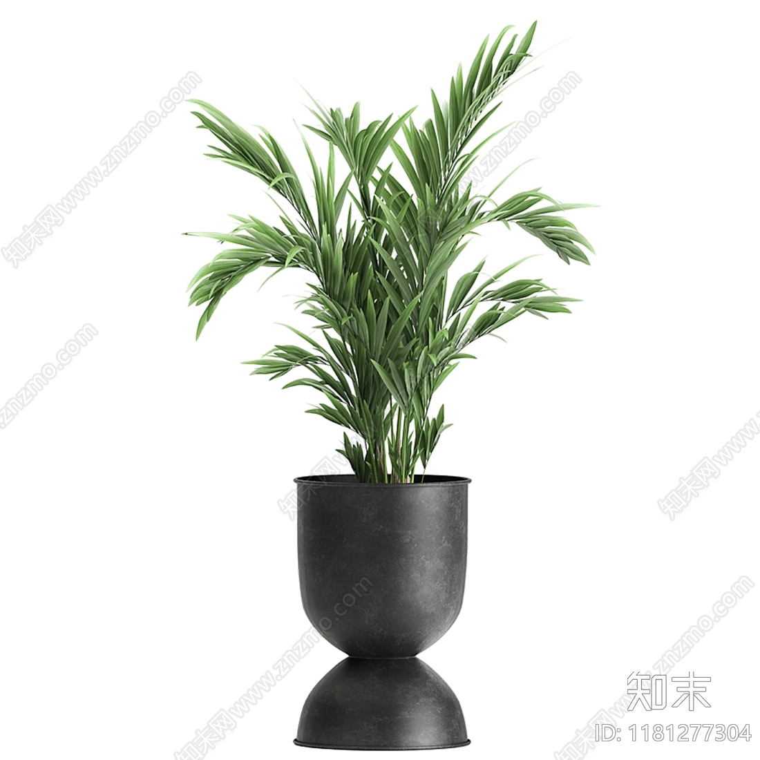 现代植物盆栽3D模型下载【ID:1181277304】