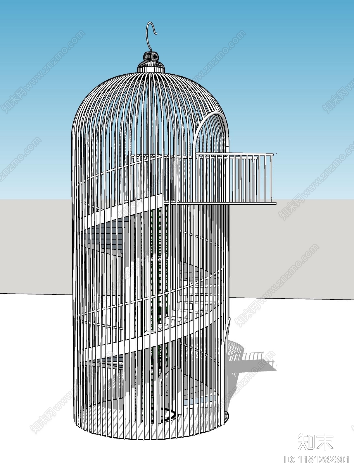 现代儿童游乐区SU模型下载【ID:1181282301】