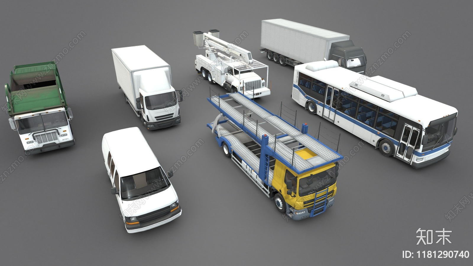 汽车3D模型下载【ID:1181290740】