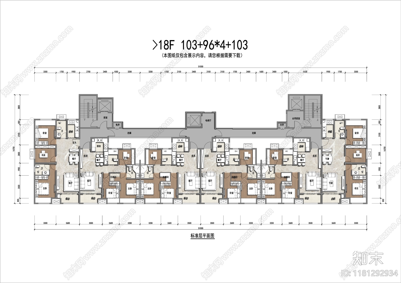 建筑平面图施工图下载【ID:1181292934】