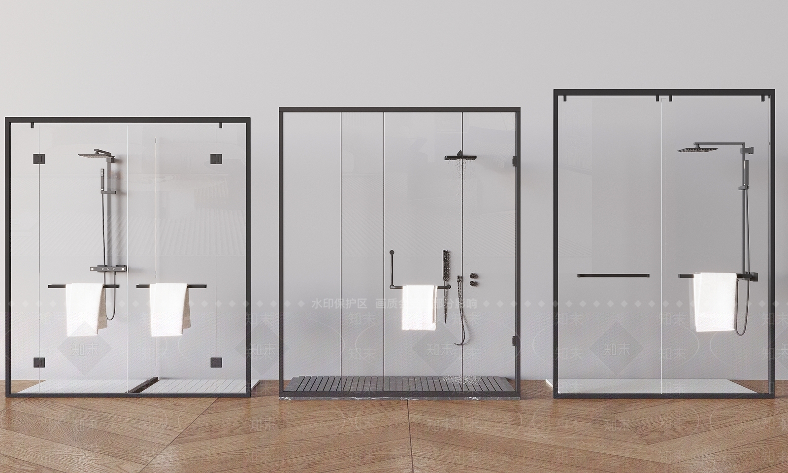 现代单开门3D模型下载【ID:1181305282】