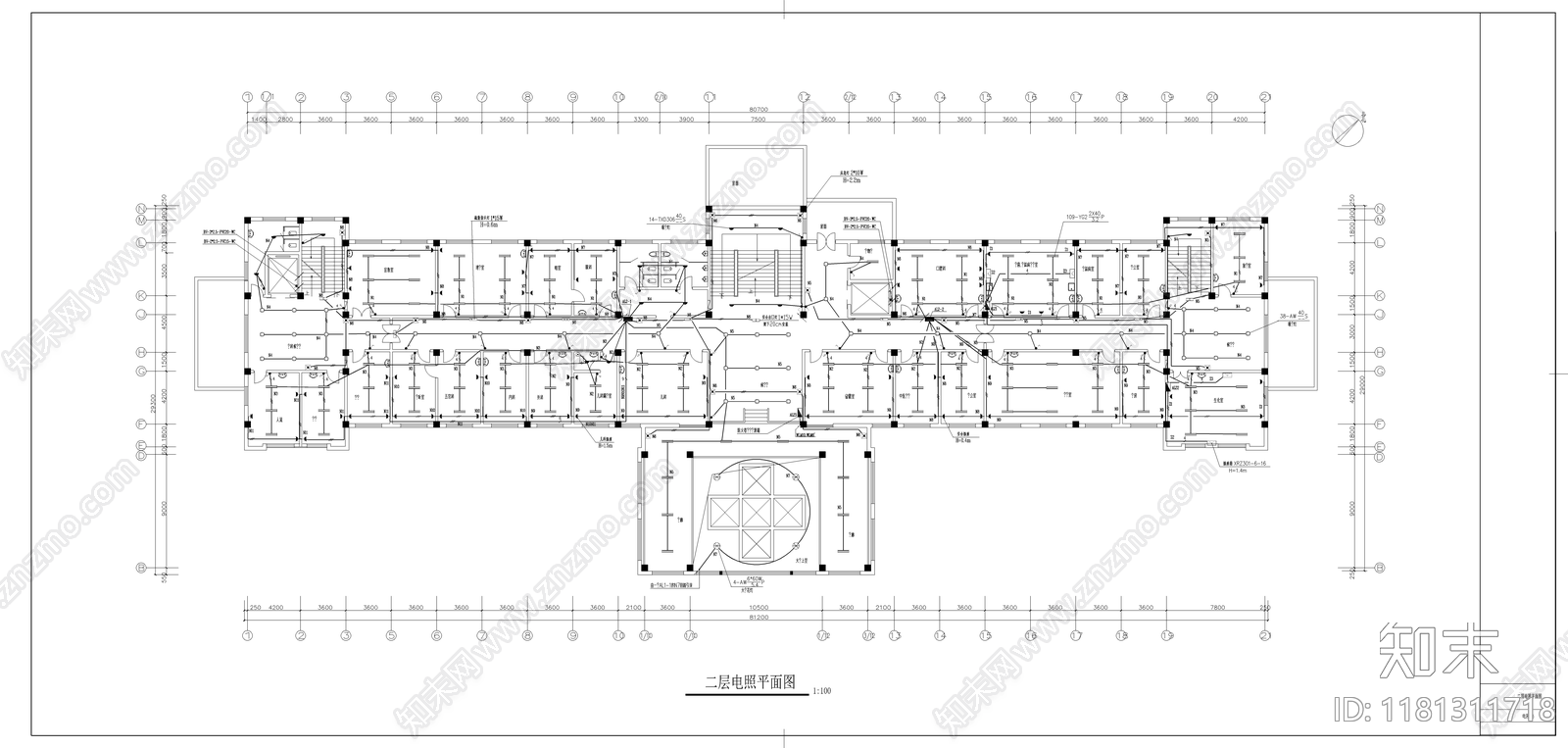 电气图cad施工图下载【ID:1181311718】