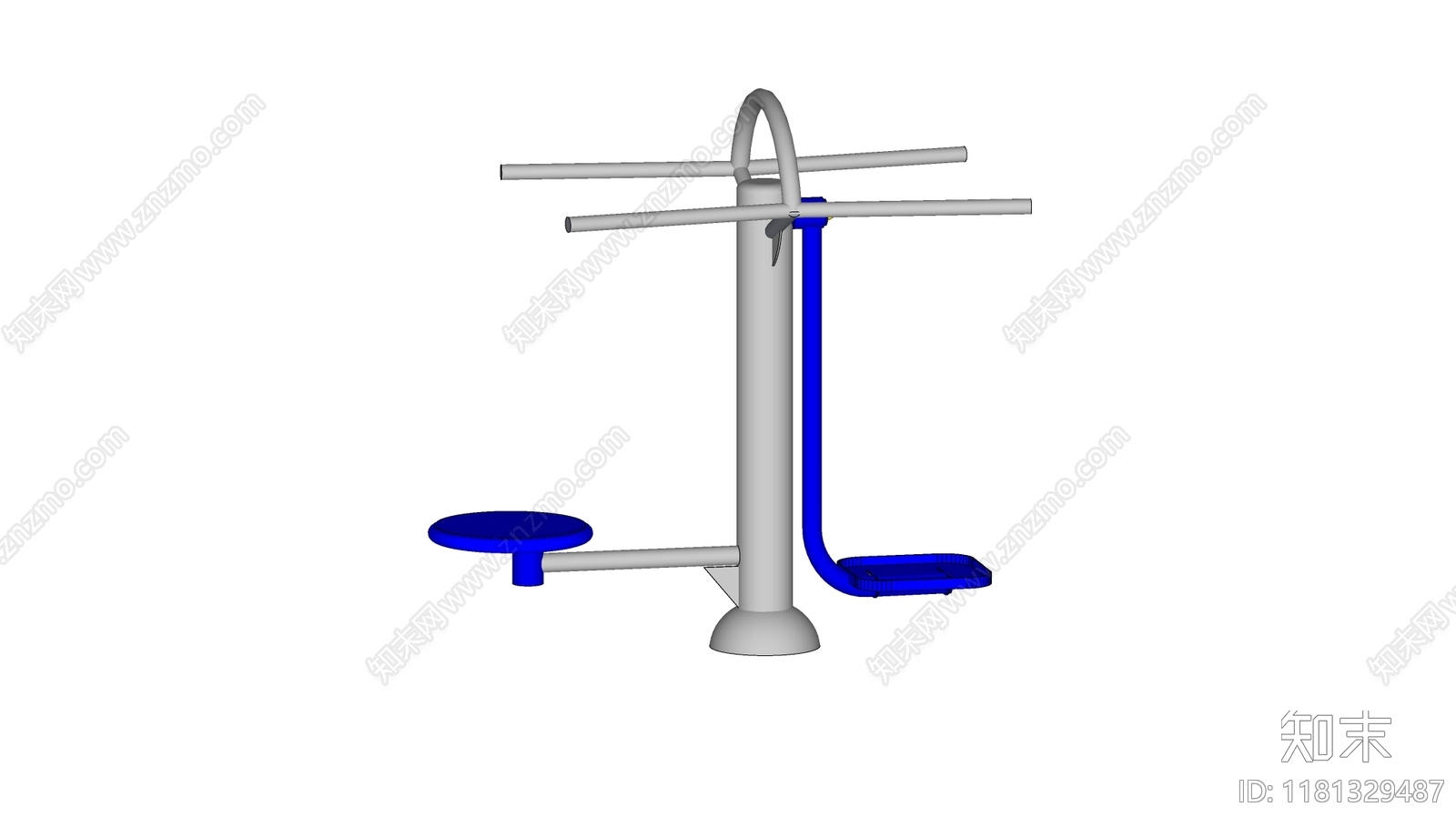 健身器材SU模型下载【ID:1181329487】