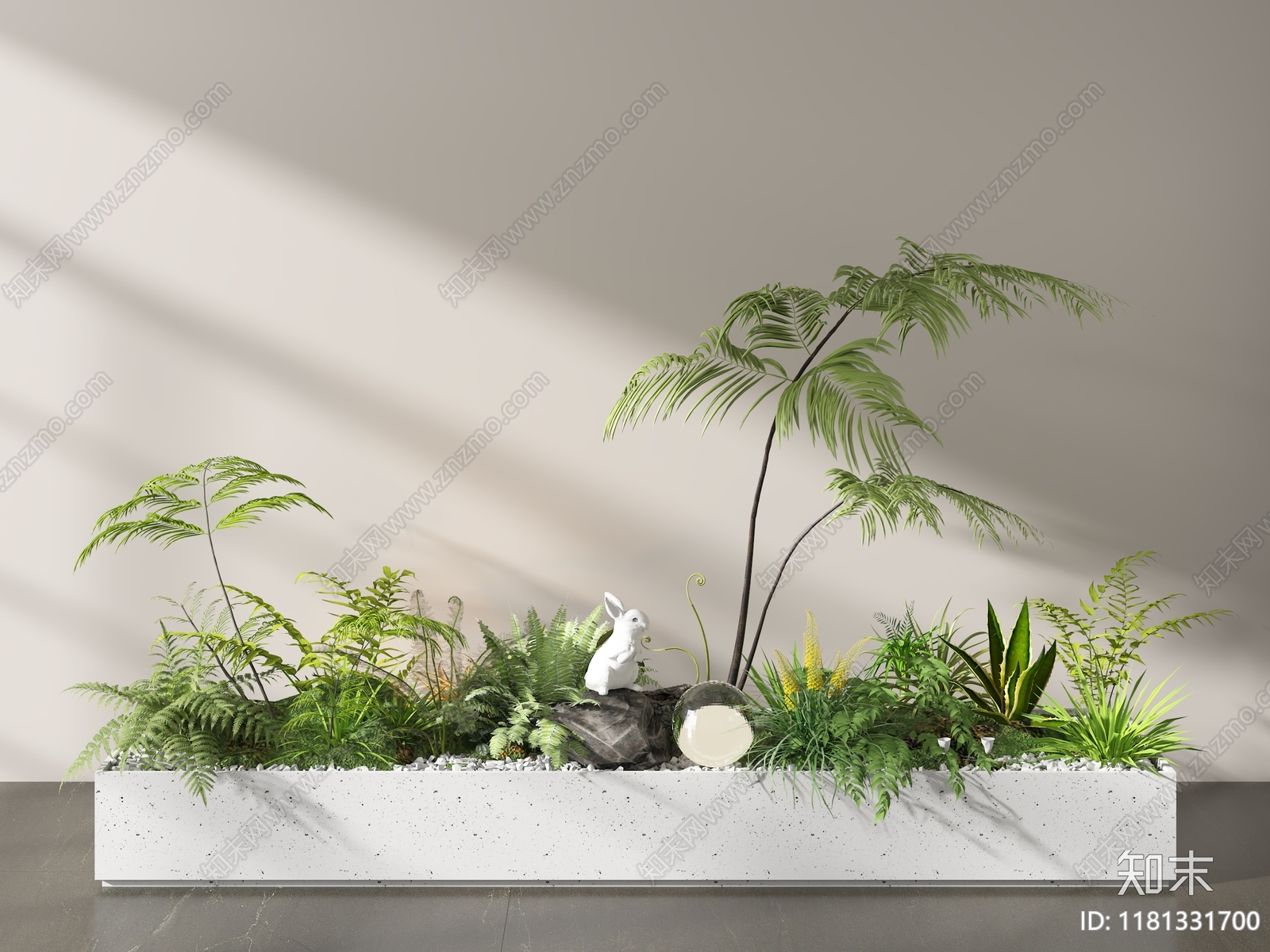 植物堆3D模型下载【ID:1181331700】