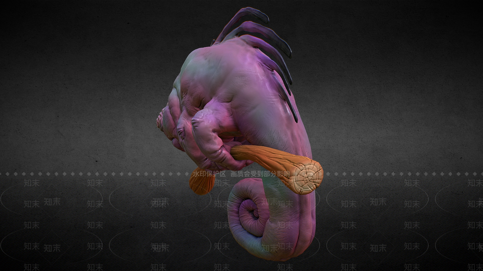 其他动物3D模型下载【ID:1181337755】
